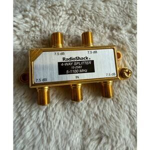 RadioShack 4 Way Splitter 15-2583